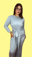 LIGHT BLUE GRACIA TOP & PANT SET