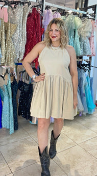 TAMMIE BEIGE DRESS