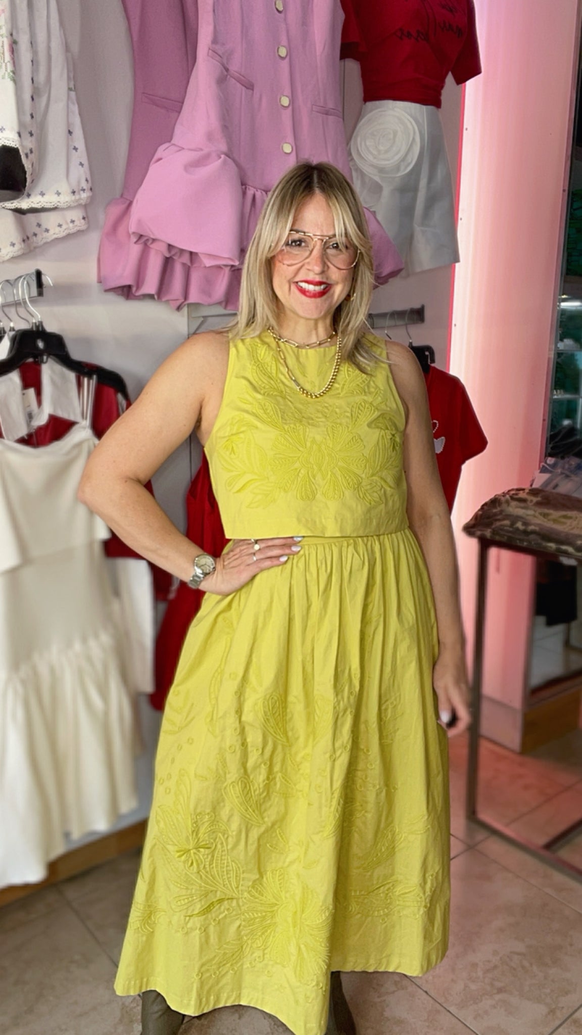 Carolina Embroidered Lima Set