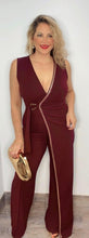 LUNÁ Burgundy Jumpsuit