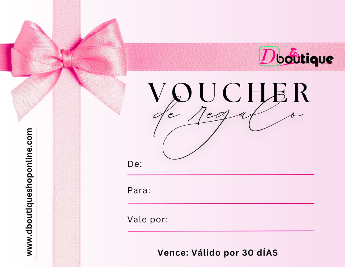 D Boutique Gift Certificate
