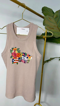Tank Nude Isla Bonita Top