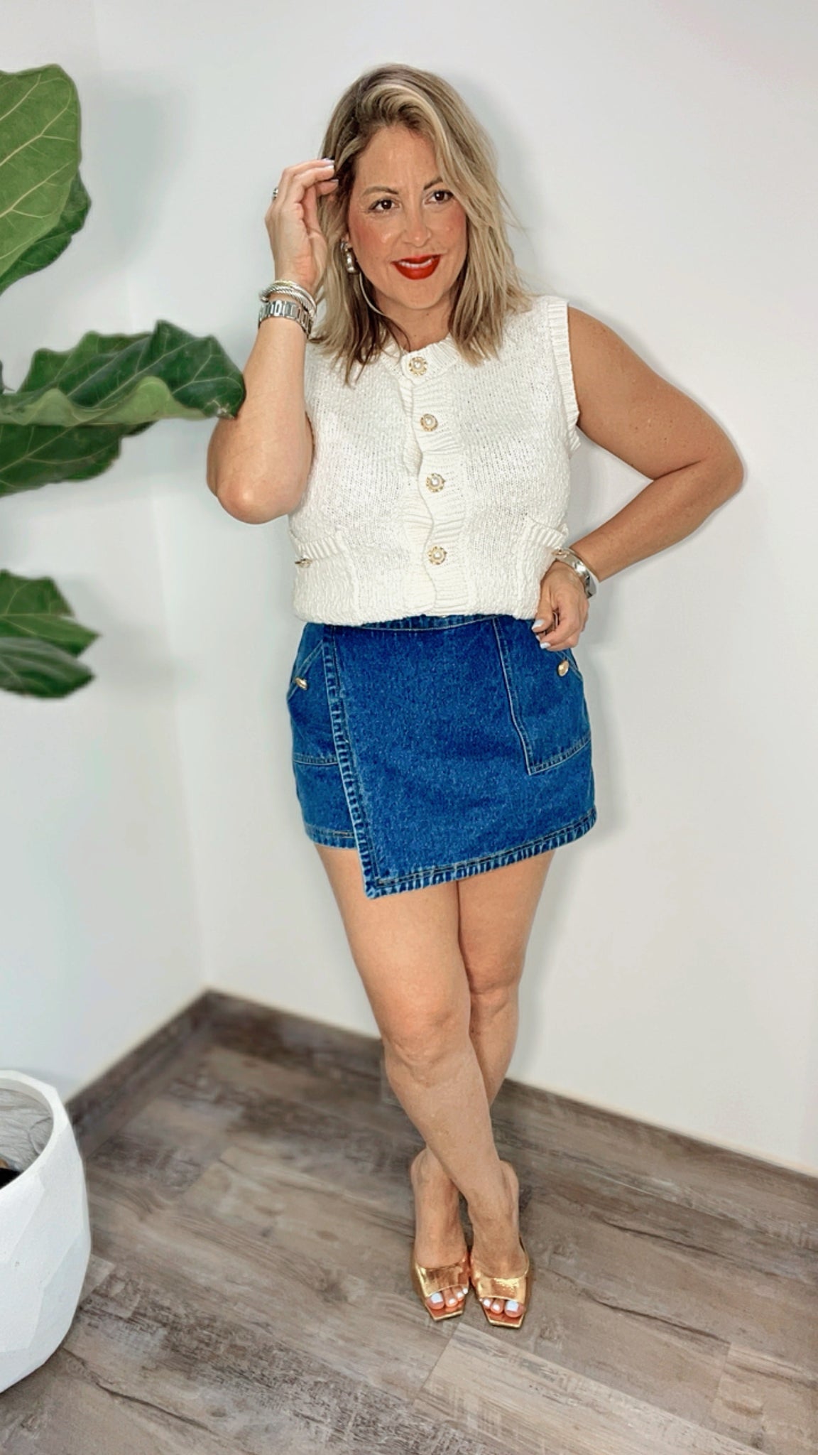 Capri Ivory Vest