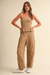 Khaki Jumpsuit
