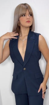 TOVA Kassandra Necklace in Clear