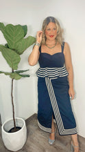 Set Navy Glam Lines