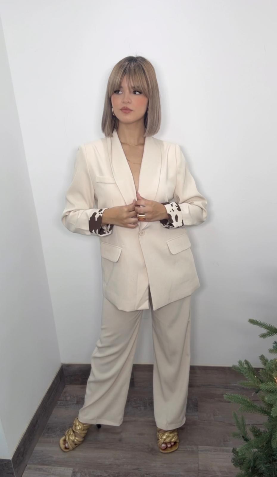 🤍 CLOUD DANCER Blazer Pant Set🤍
