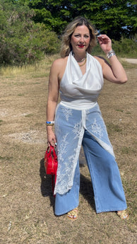 Lace Trouser Jeans