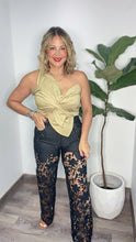 Twist Taupe Top