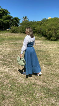 Denim Hi Lo Dress