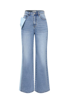 Blue Bow Bliss Denim