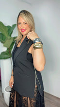 Power Black Zip Vest