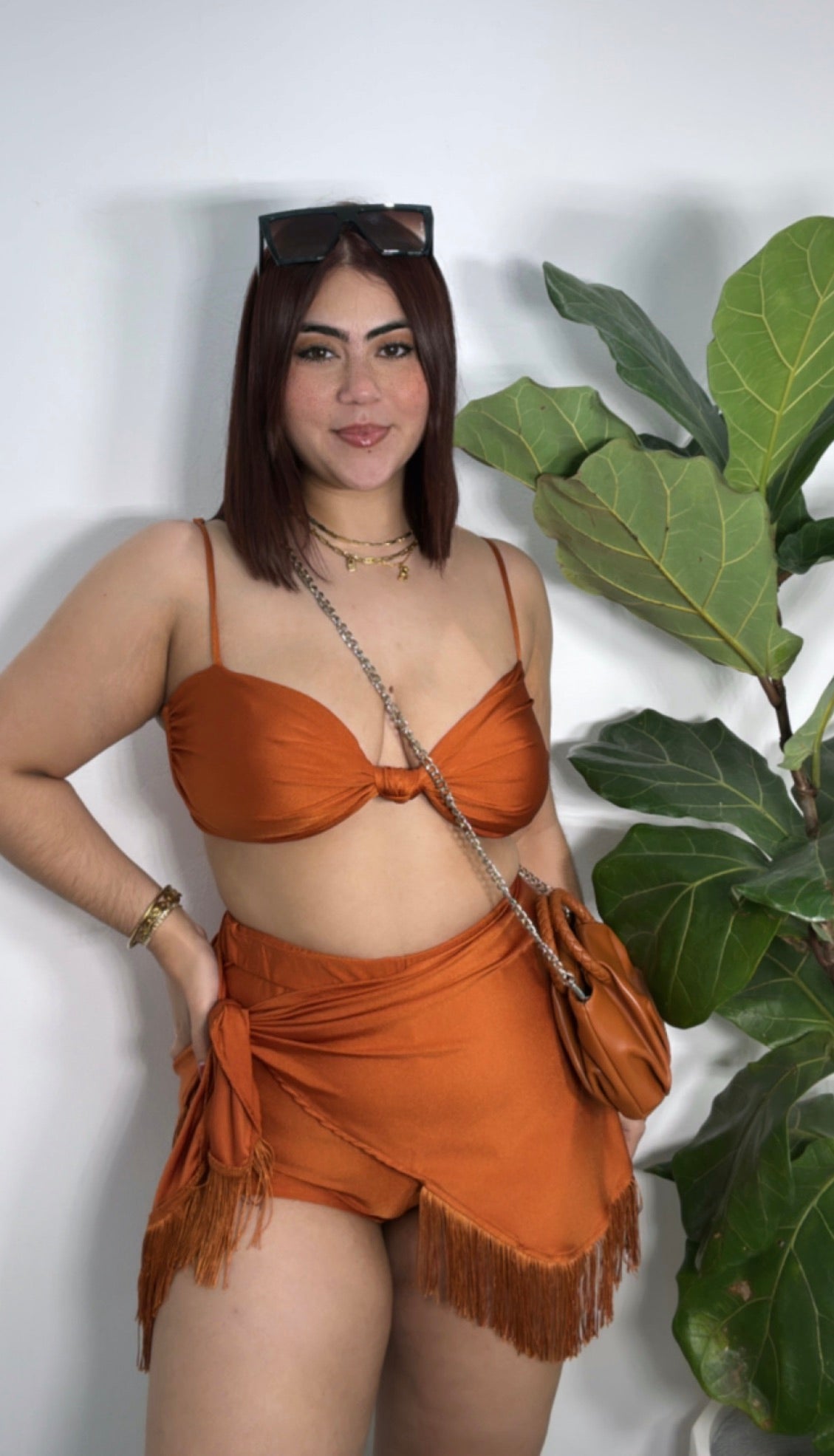 ALAMBRE PùA Rust Mini Skort