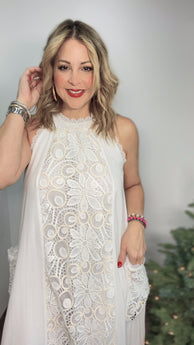 Lace Enchantment Maxi Dress