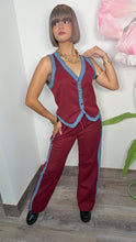 Skyline Chic Burgundy Set