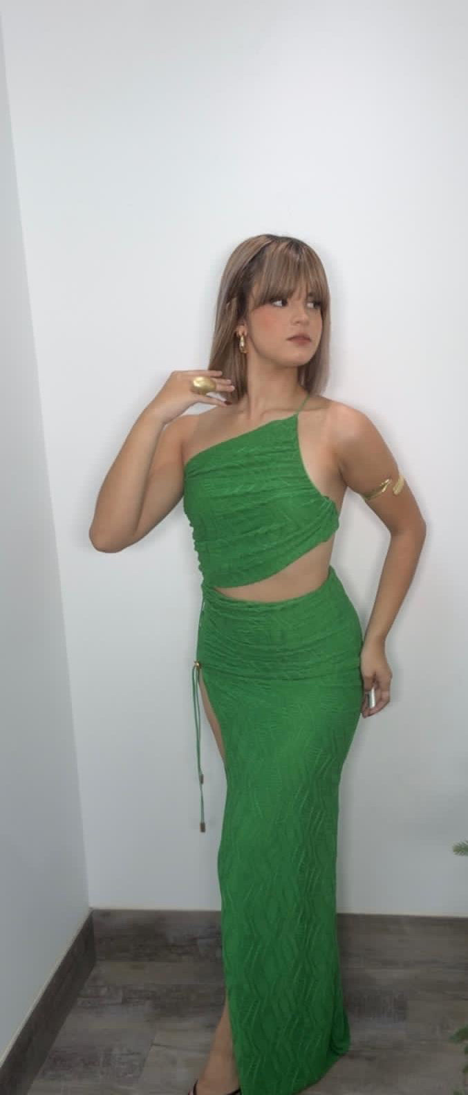 Emerald Scape Dress