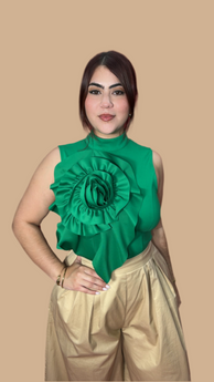 Green Gracia Blouse