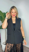 Power Black Zip Vest