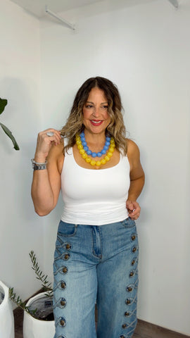 White Basic Top