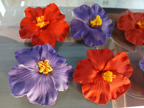 Purplue  Boricua Flower