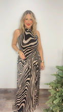 Zebra Nights Maxi Dress