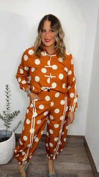 Polka Dot Sienna Set