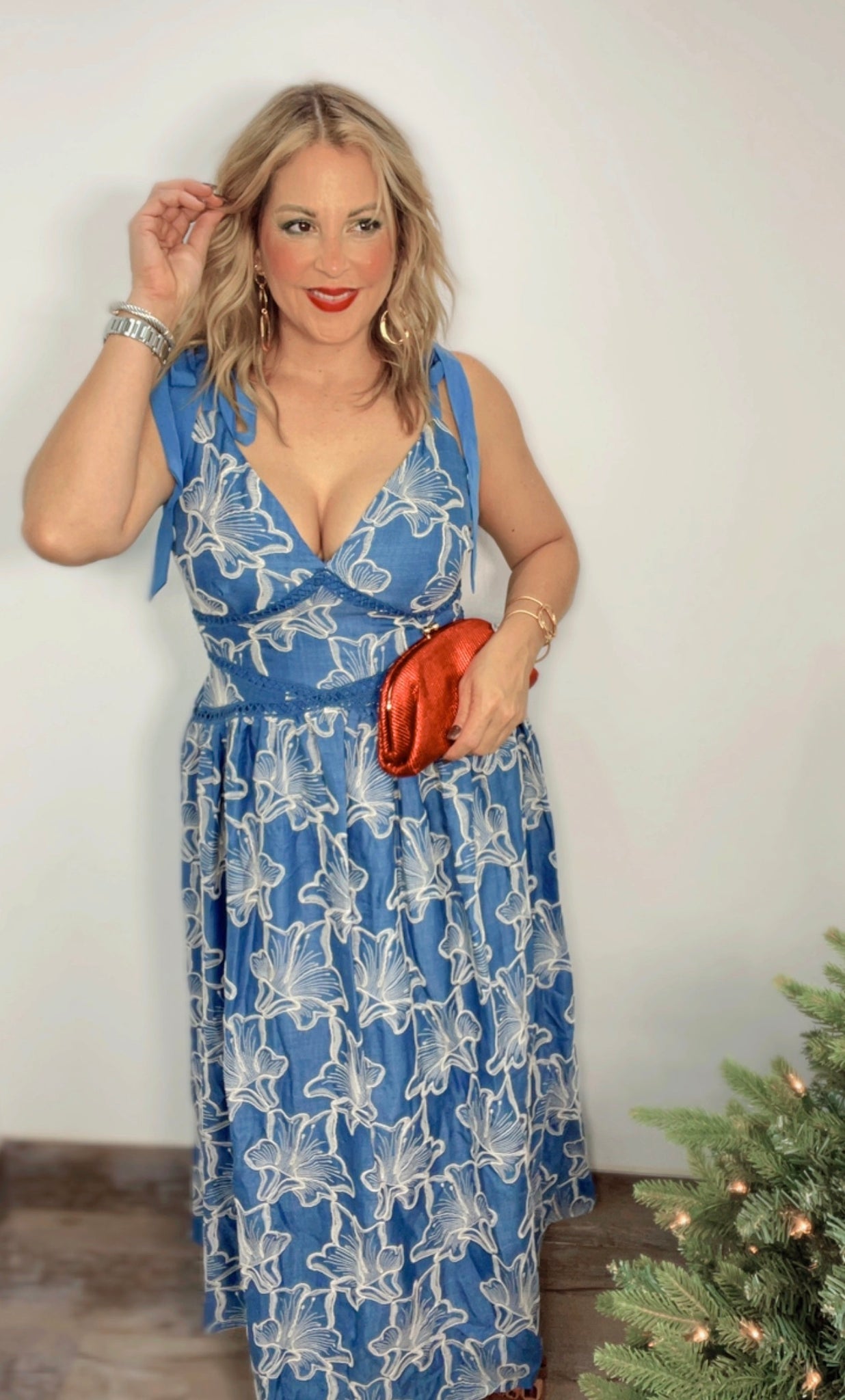 Autumn Grace Denim Dress