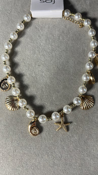 Pearl Seashell Necklace