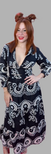 Embroidery Black & Nude Set