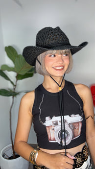 Cowgirl Noir Hat