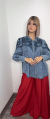 Denim Chic Blouse