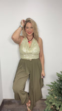Holiday Glam Sage Top