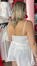 Eyelet White Top & Short Set