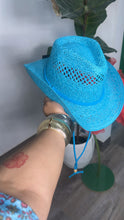 Blue Tropic Rider Hat