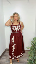 Flor de Vino Top & Midi Skirt Set