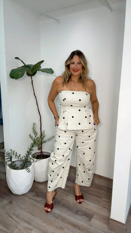 Ivory Dot Statement Set