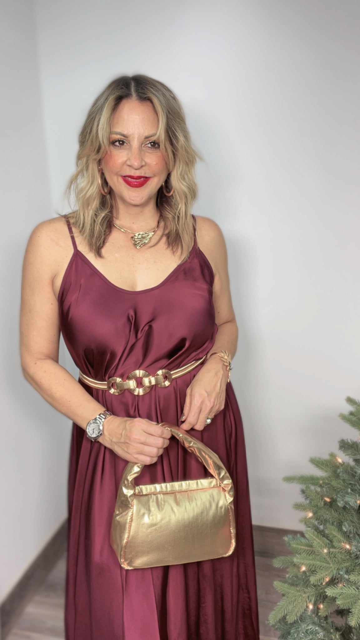 Metal Gold Chain Belt