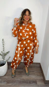 Polka Dot Sienna Set