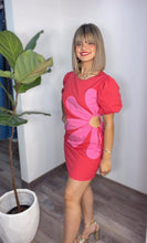 Flor Pink /Red Dress