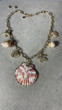 Sand Sea Shell Charms Necklace
