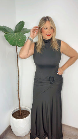 Noir Maxi Dress