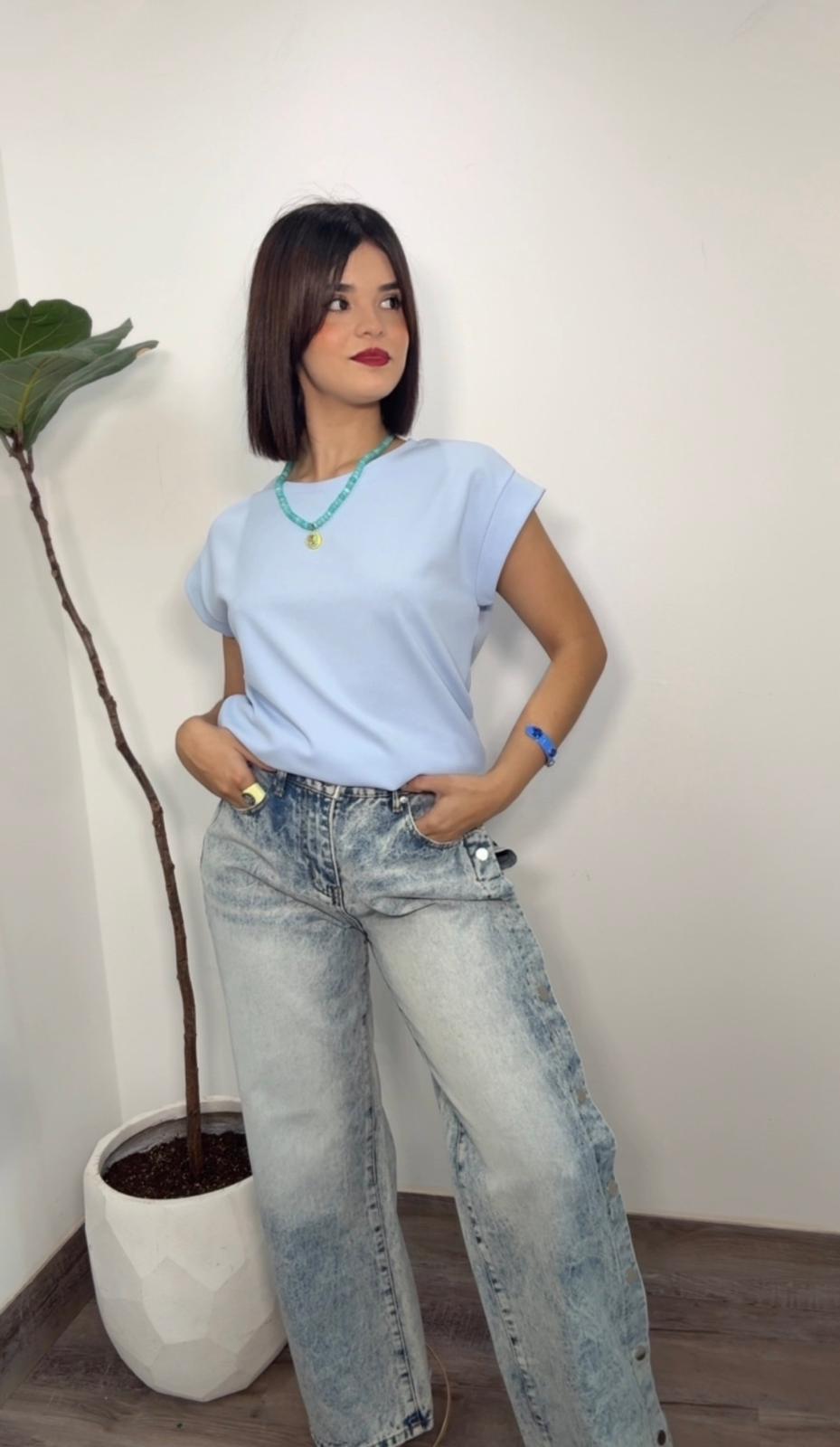 Sky Blue Top