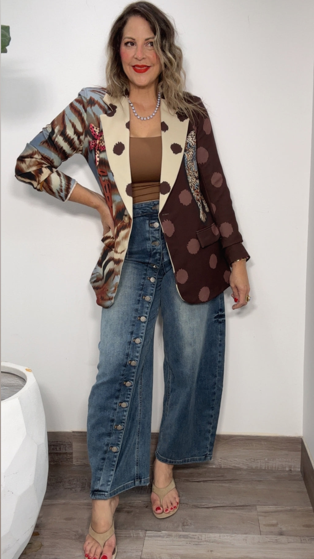 Savage Bloom Statement Blazer