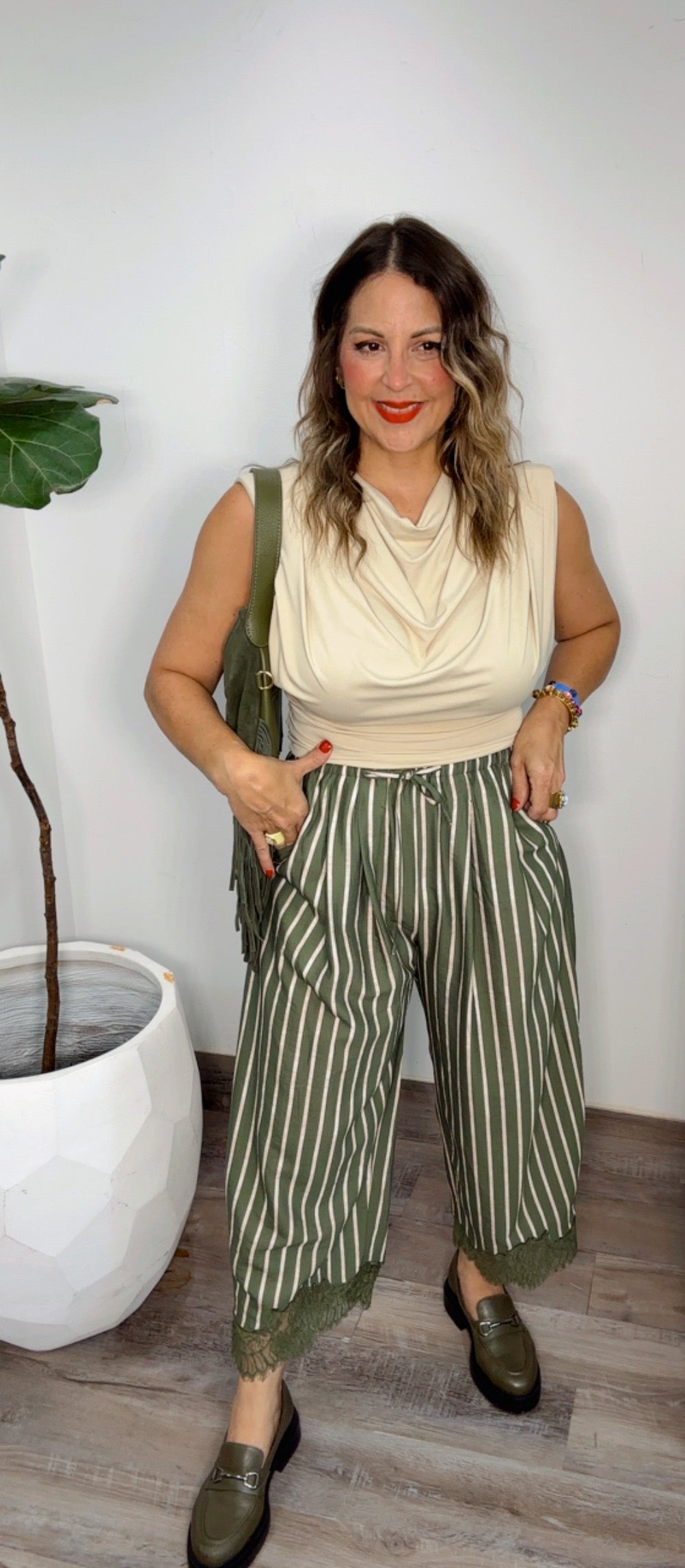 Beige Italy Top