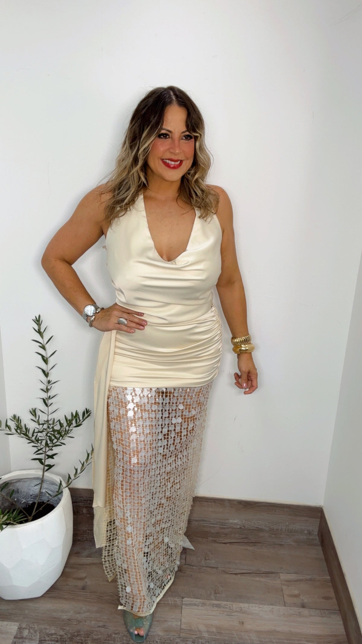 Champagne Ibiza set