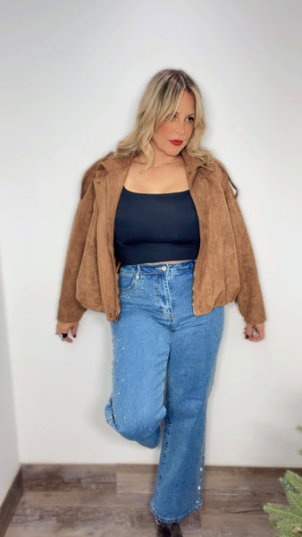 Glitter Denim Jeans