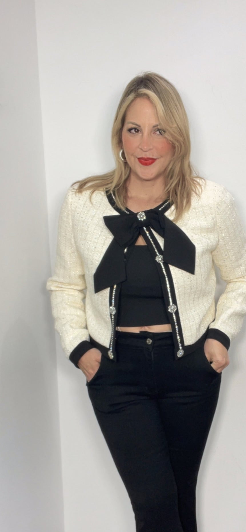 Chanel Jacket Bow Chic