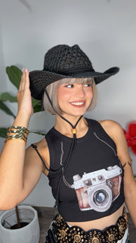 Cowgirl Noir Hat