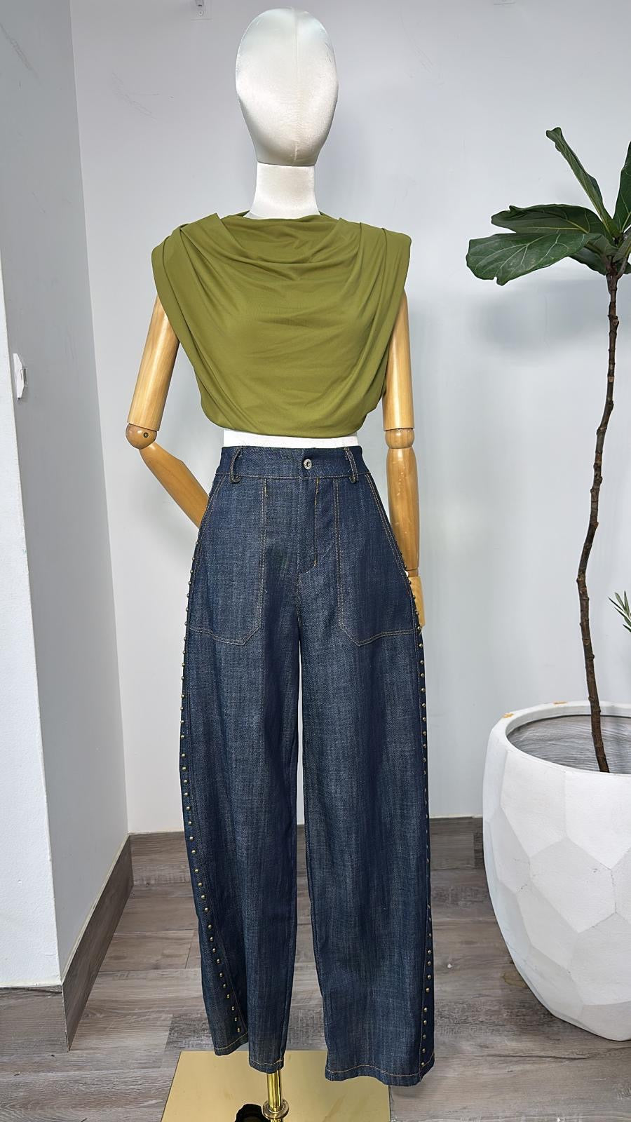 Italy Barrel Jean