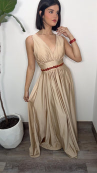 Champagne Formal Dress